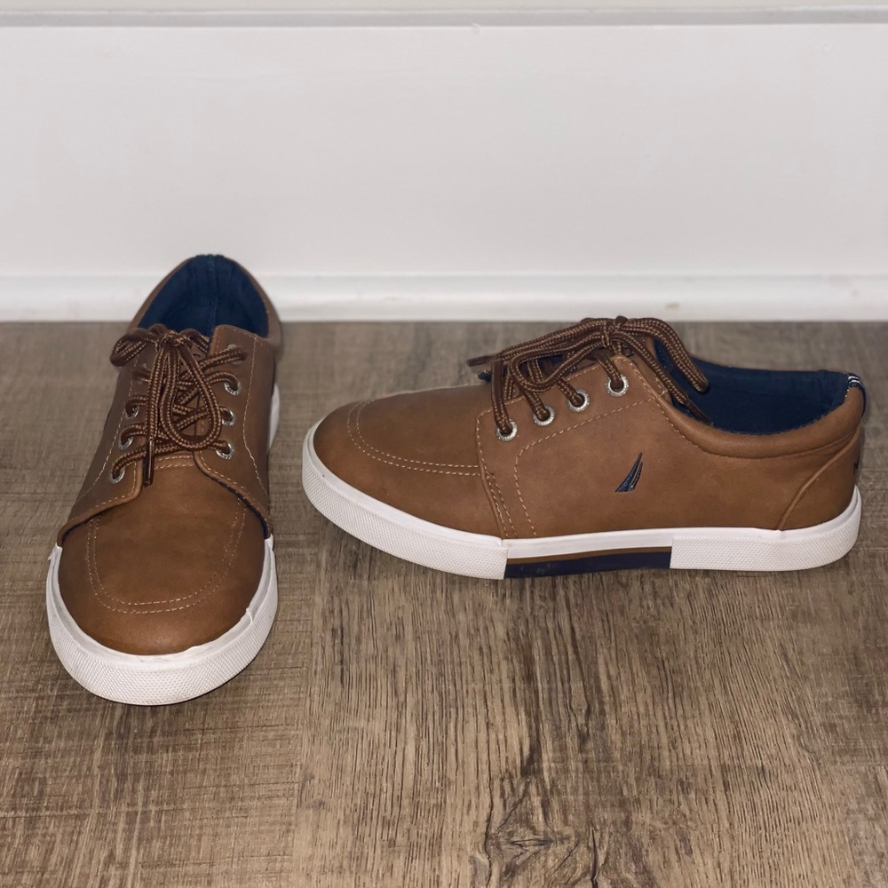 Size 1 Boys Nautical Shoes!